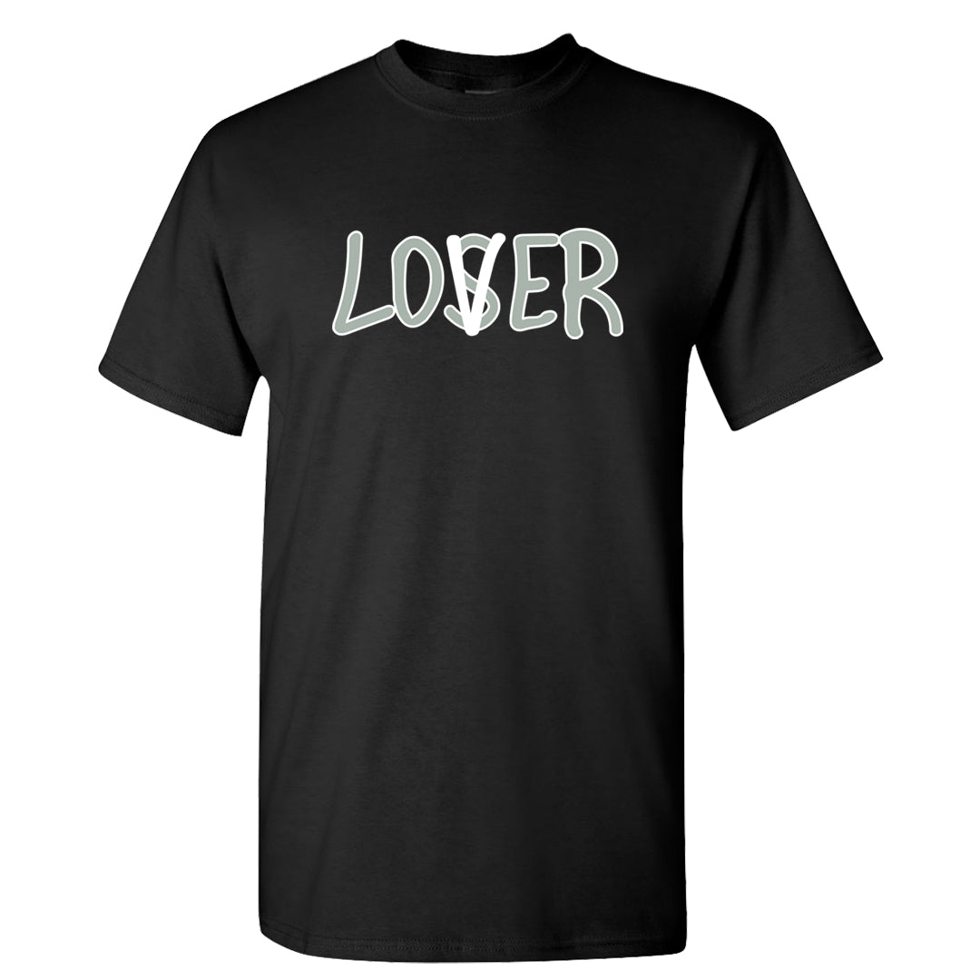 Split Grey White Black Low 1s T Shirt | Lover, Black