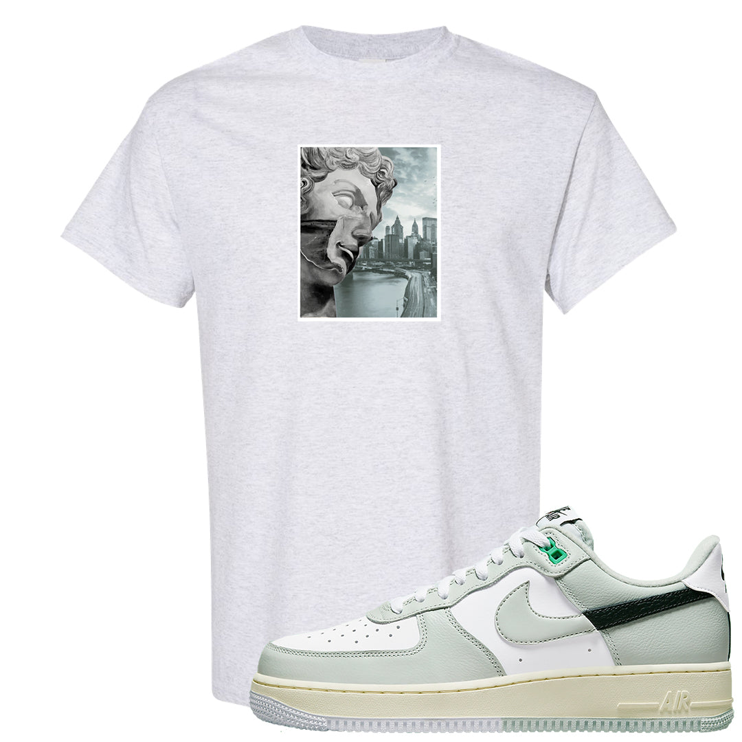 Split Grey White Black Low 1s T Shirt | Miguel, Ash