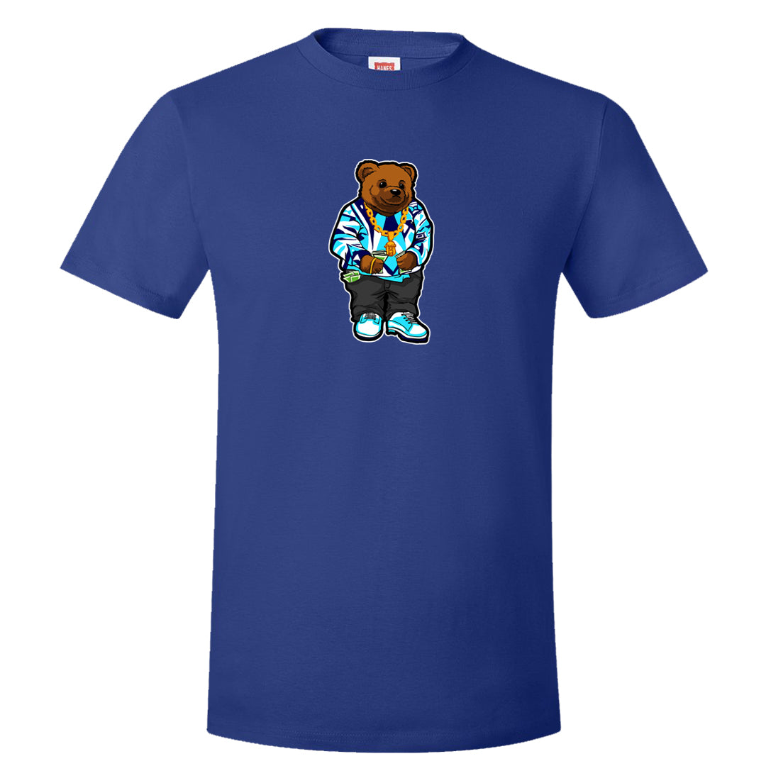 Split Light Photo Blue Low 1s T Shirt | Sweater Bear, Deep Royal