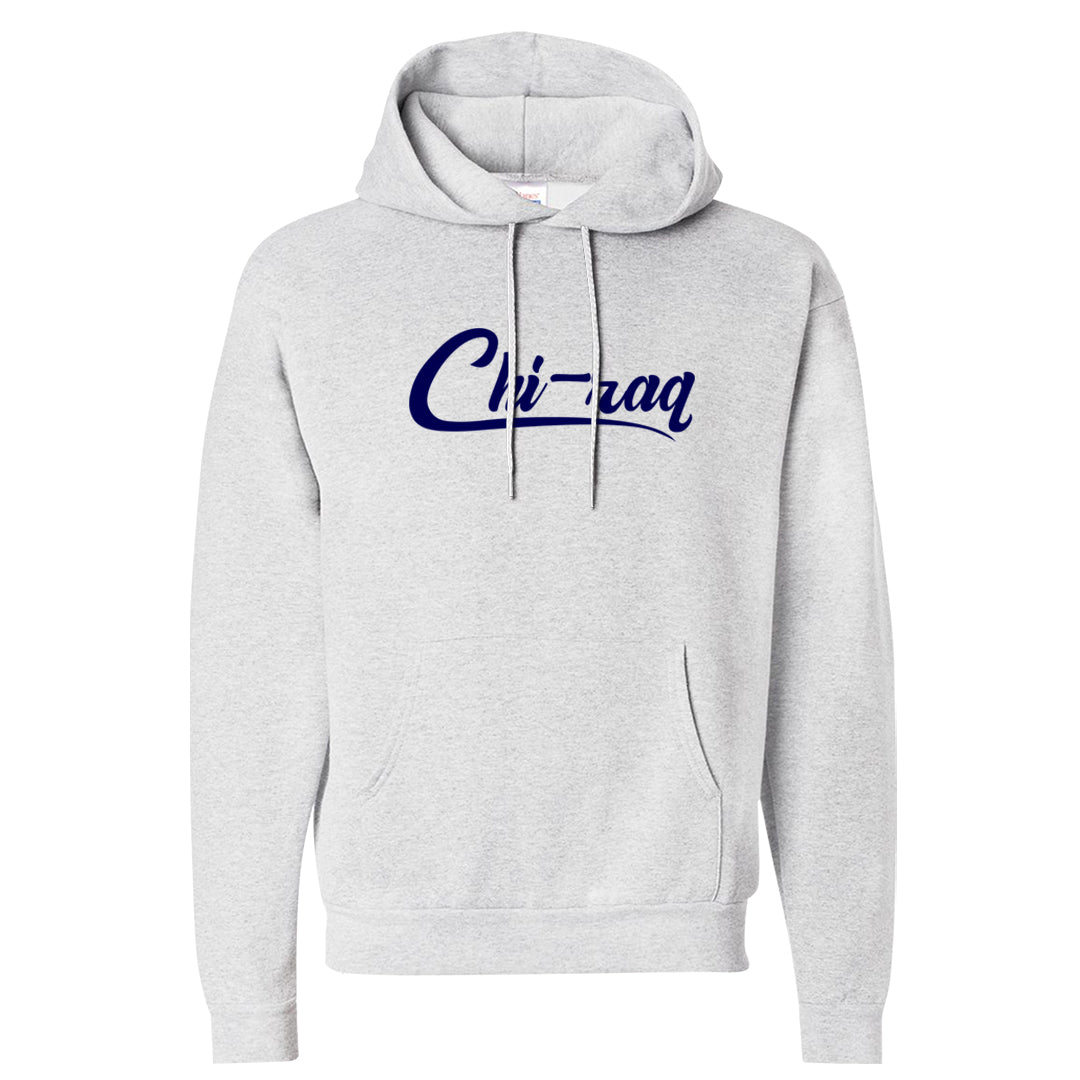 Split Light Photo Blue Low 1s Hoodie | Chiraq, Ash