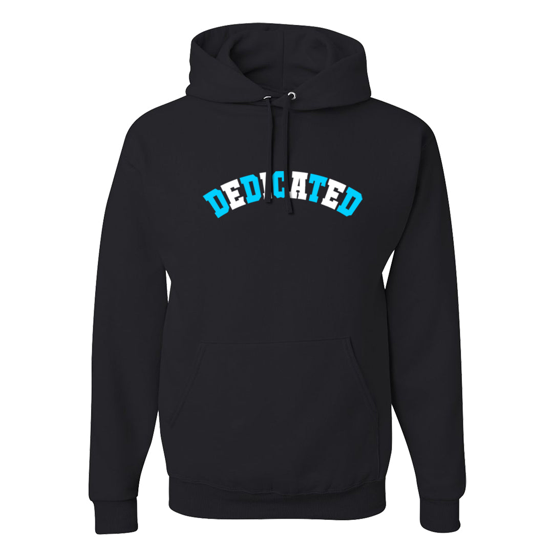 Split Light Photo Blue Low 1s Hoodie | Dedicated, Black