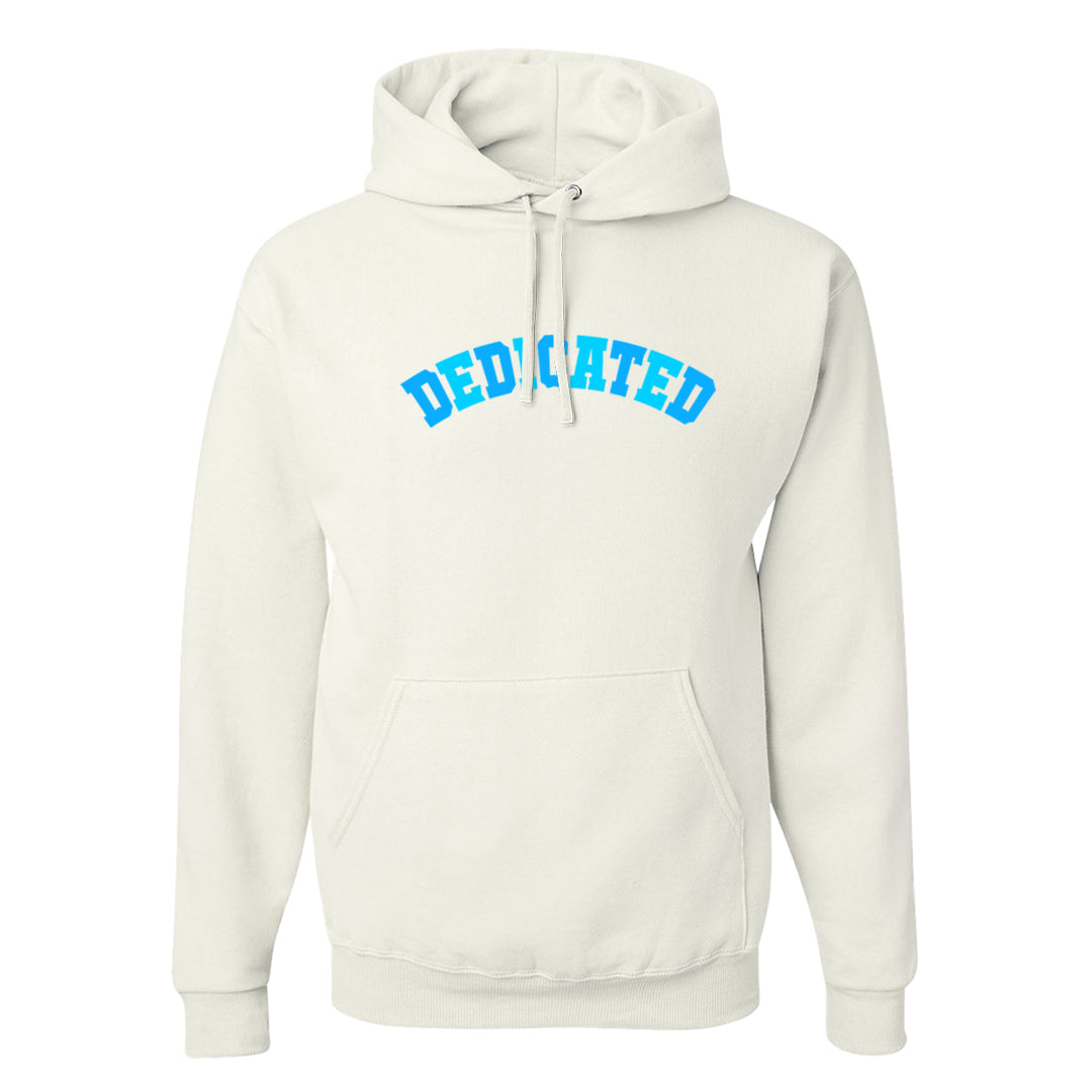 Split Light Photo Blue Low 1s Hoodie | Dedicated, White