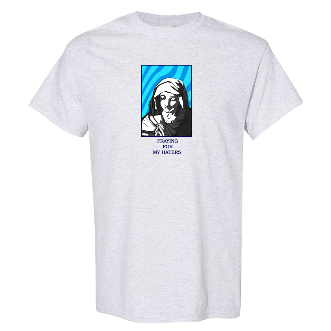 Split Light Photo Blue Low 1s T Shirt | God Told Me, Ash