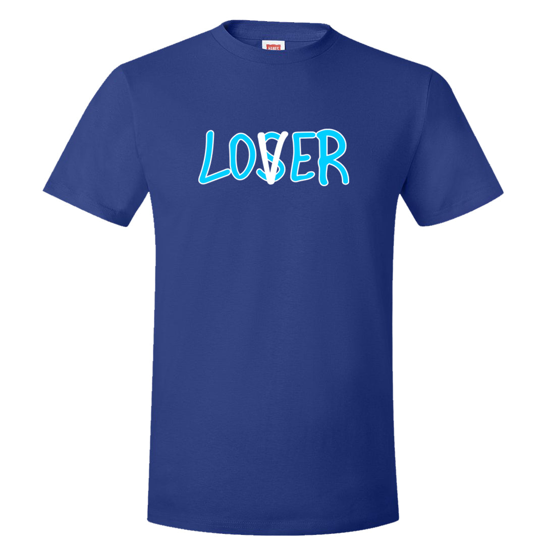 Split Light Photo Blue Low 1s T Shirt | Lover, Deep Royal