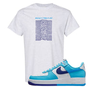 Split Light Photo Blue Low 1s T Shirt | Vibes Japan, Ash