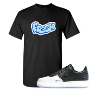 Tinaj Low AF 1s T Shirt | Fresh, Black