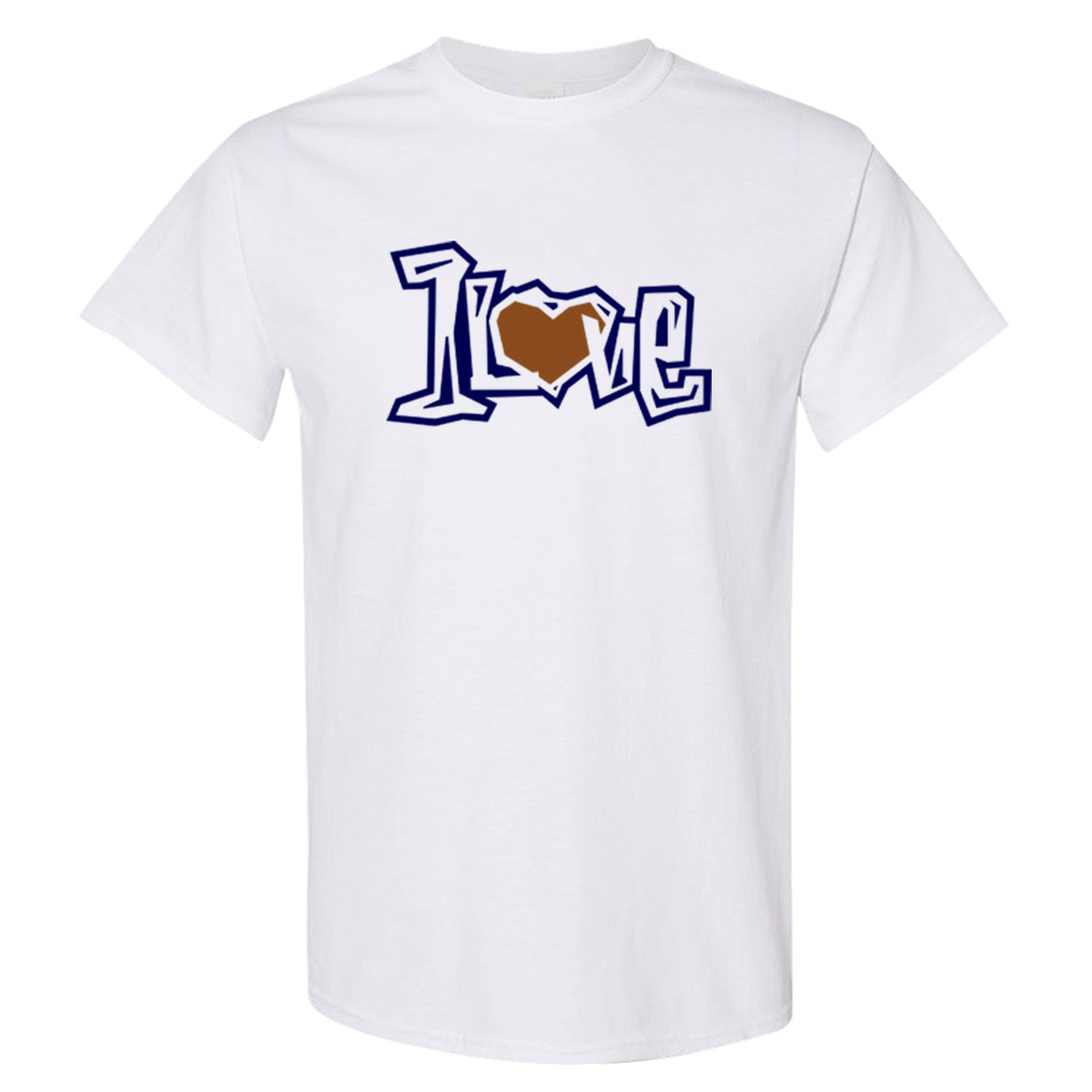 Tweed Low AF 1s T Shirt | 1 Love, White