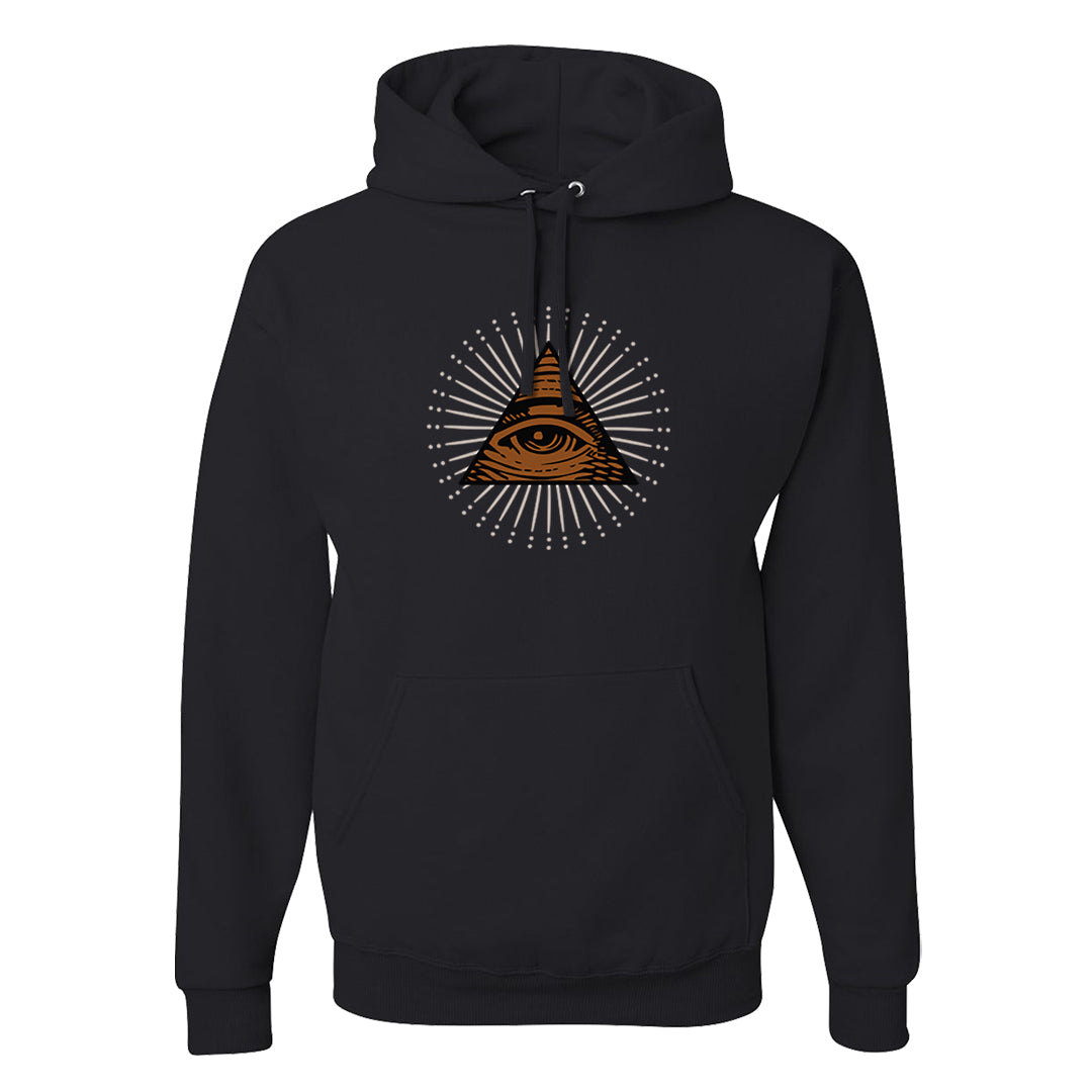 Tweed Low AF 1s Hoodie | All Seeing Eye, Black