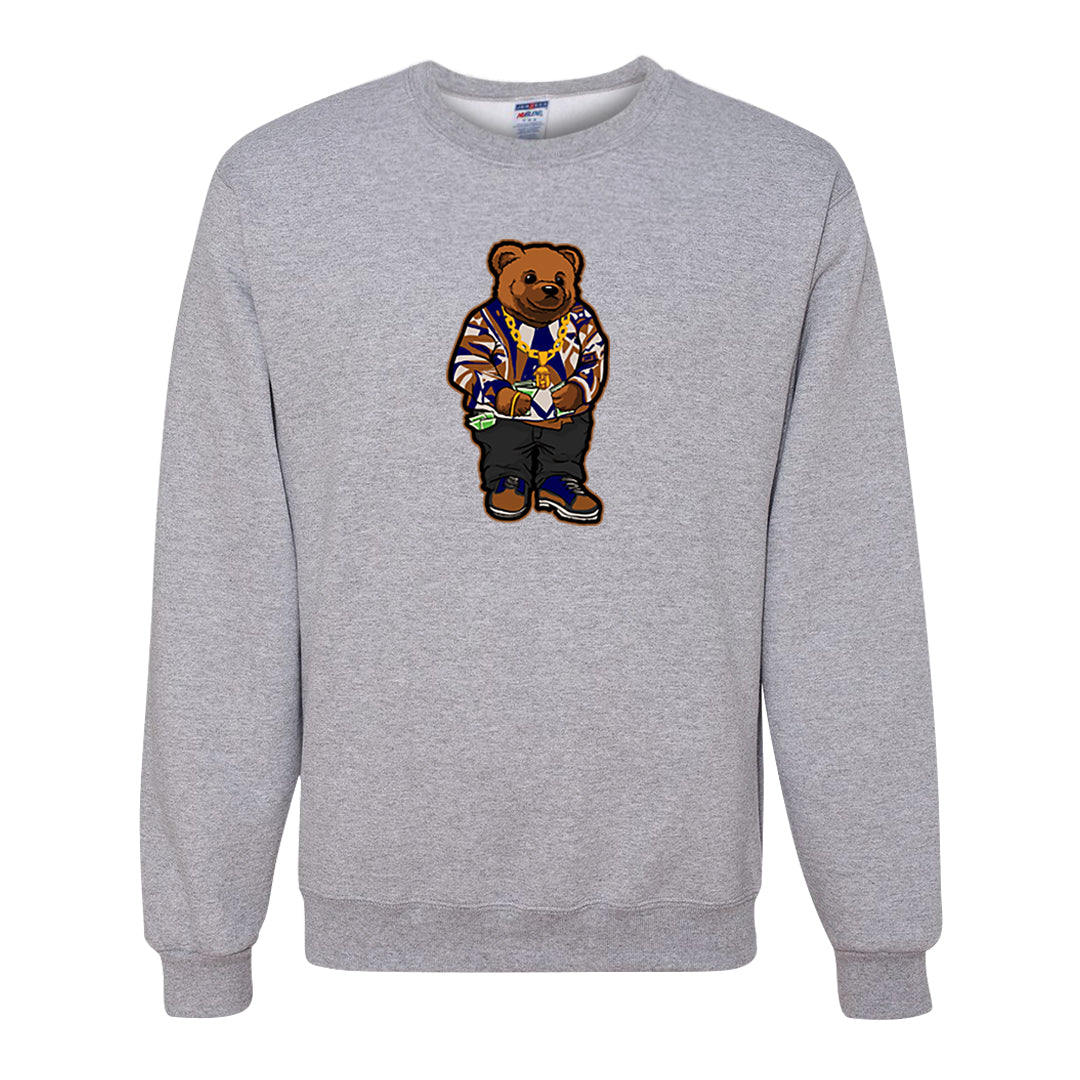 Tweed Low AF 1s Crewneck Sweatshirt | Sweater Bear, Ash