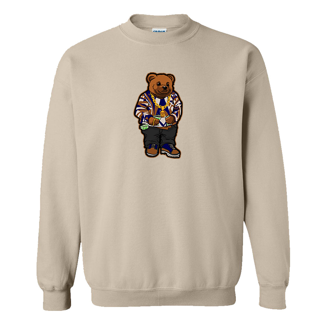 Tweed Low AF 1s Crewneck Sweatshirt | Sweater Bear, Sand