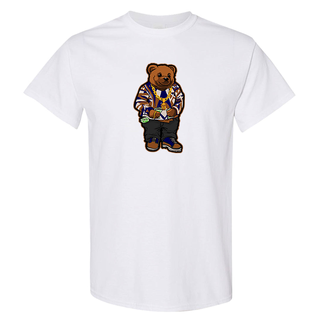 Tweed Low AF 1s T Shirt | Sweater Bear, White