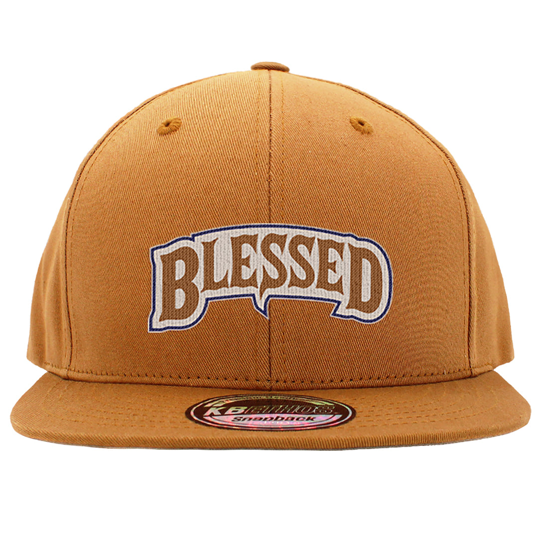 Tweed Low AF 1s Snapback Hat | Blessed Arch, Timberland