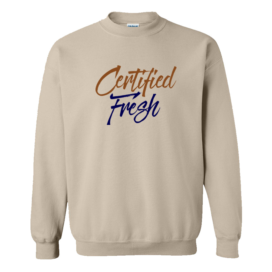 Tweed Low AF 1s Crewneck Sweatshirt | Certified Fresh, Sand