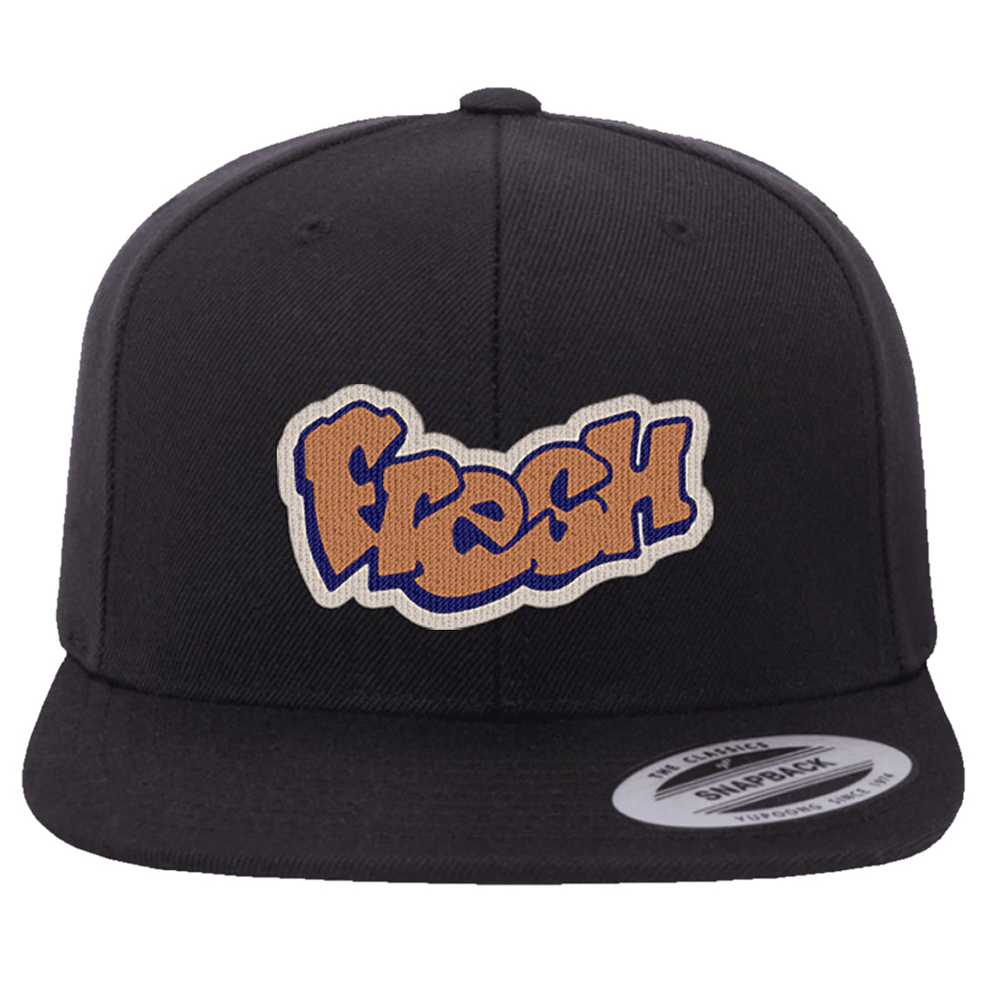 Tweed Low AF 1s Snapback Hat | Fresh, Black