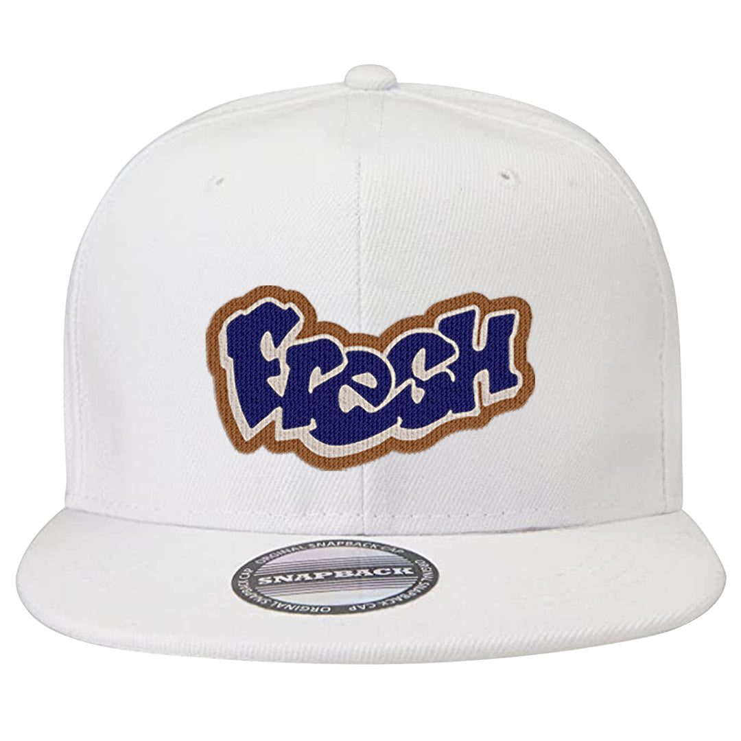 Tweed Low AF 1s Snapback Hat | Fresh, White