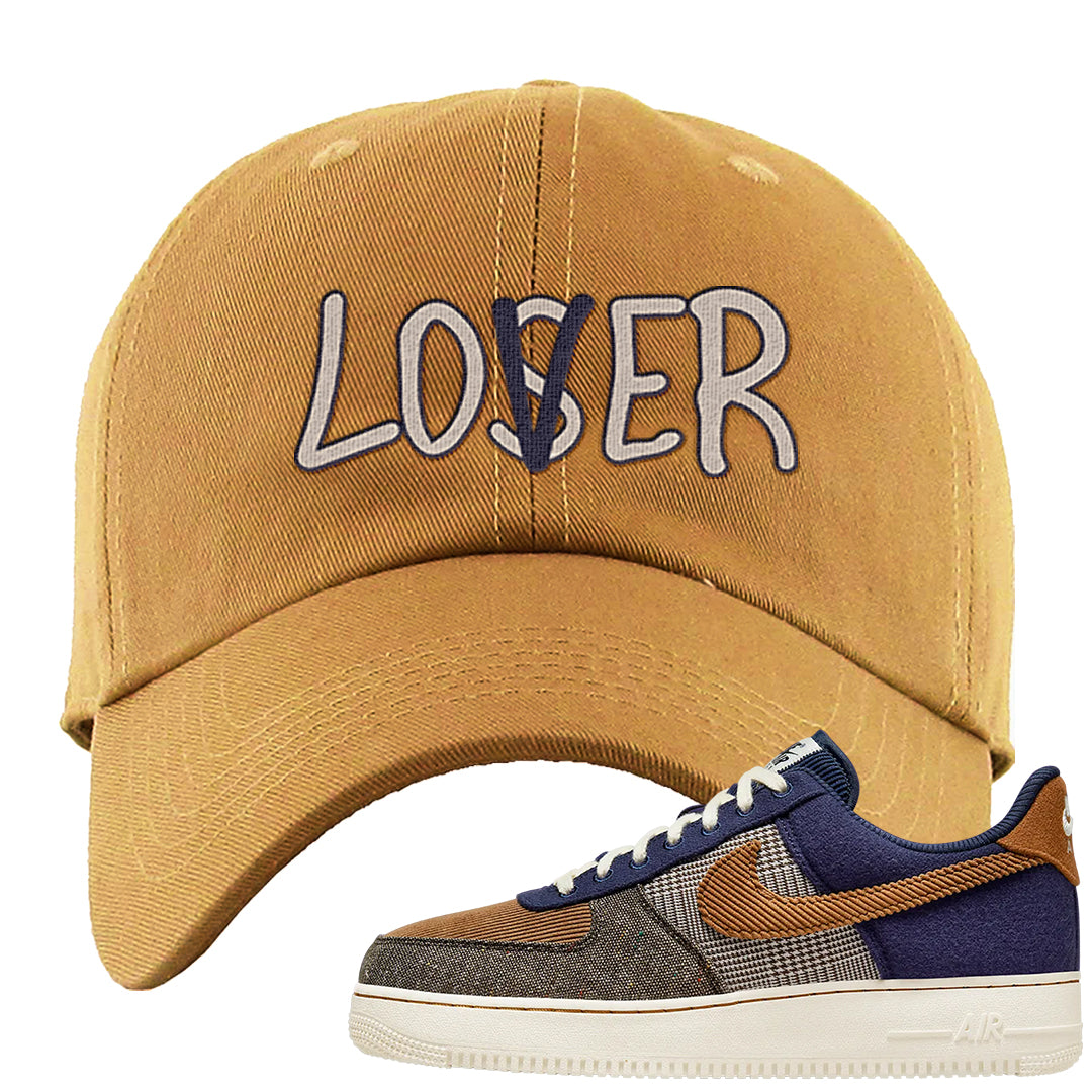 Tweed Low AF 1s Dad Hat | Lover, Timberland