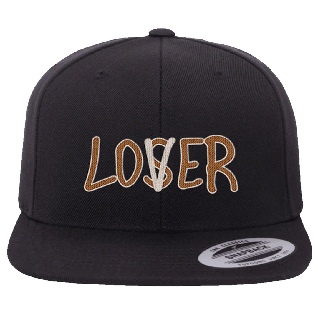 Tweed Low AF 1s Snapback Hat | Lover, Black
