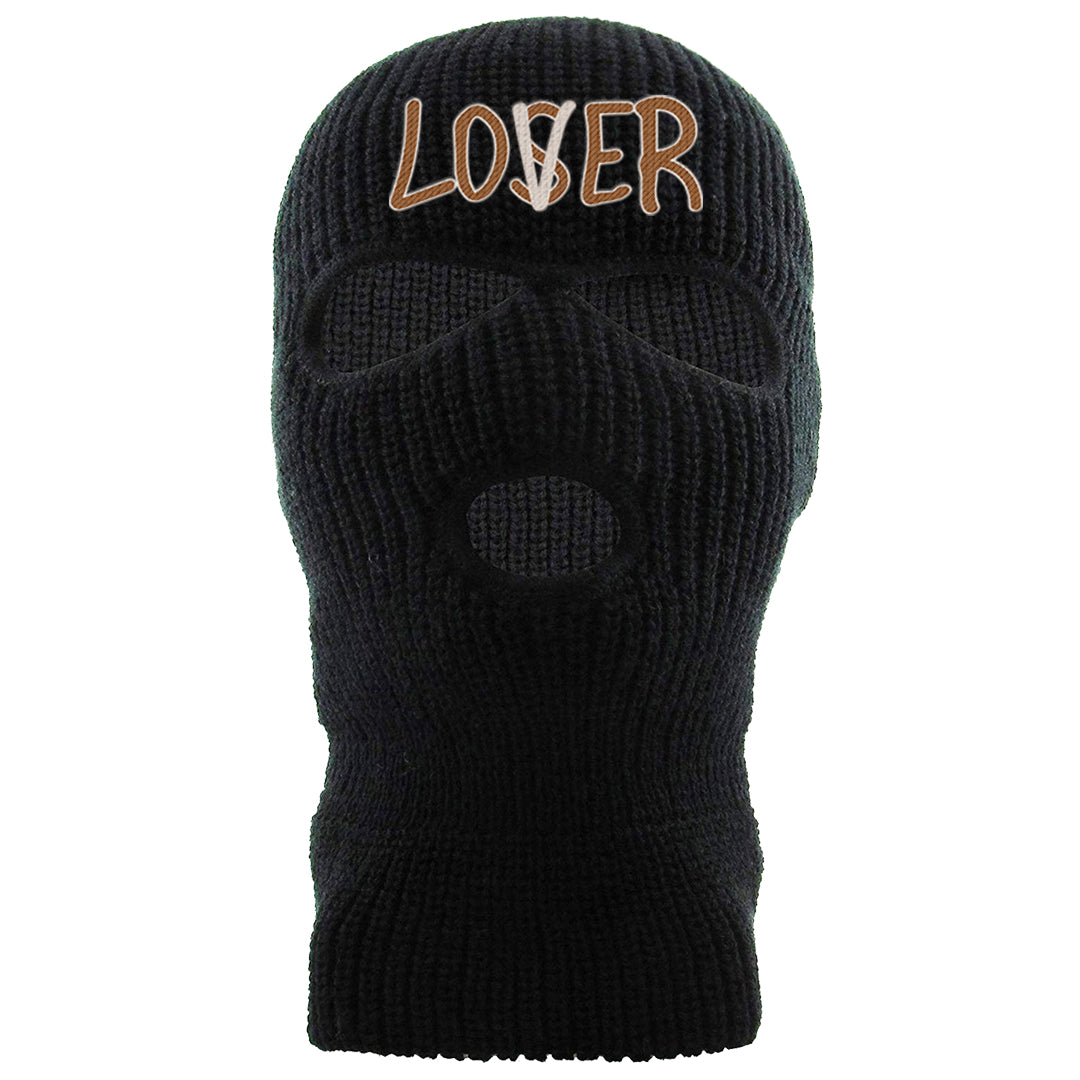 Tweed Low AF 1s Ski Mask | Lover, Black