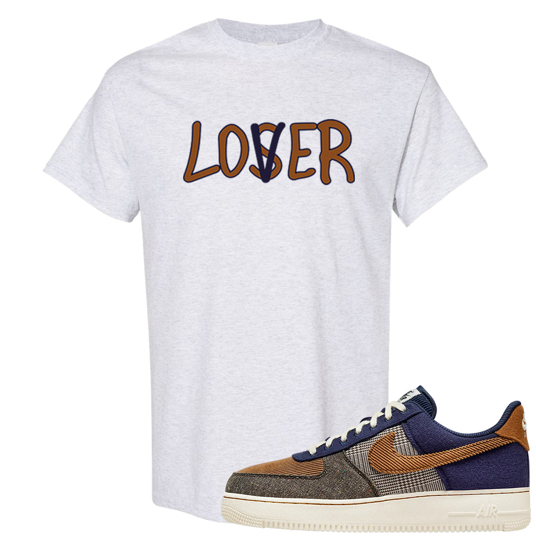 Tweed Low AF 1s T Shirt | Lover, Ash