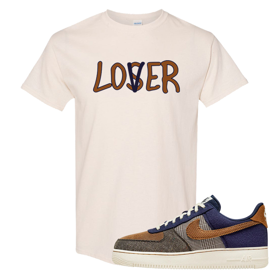 Tweed Low AF 1s T Shirt | Lover, Natural