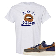 Tweed Low AF 1s T Shirt | Talk Lips, Ash