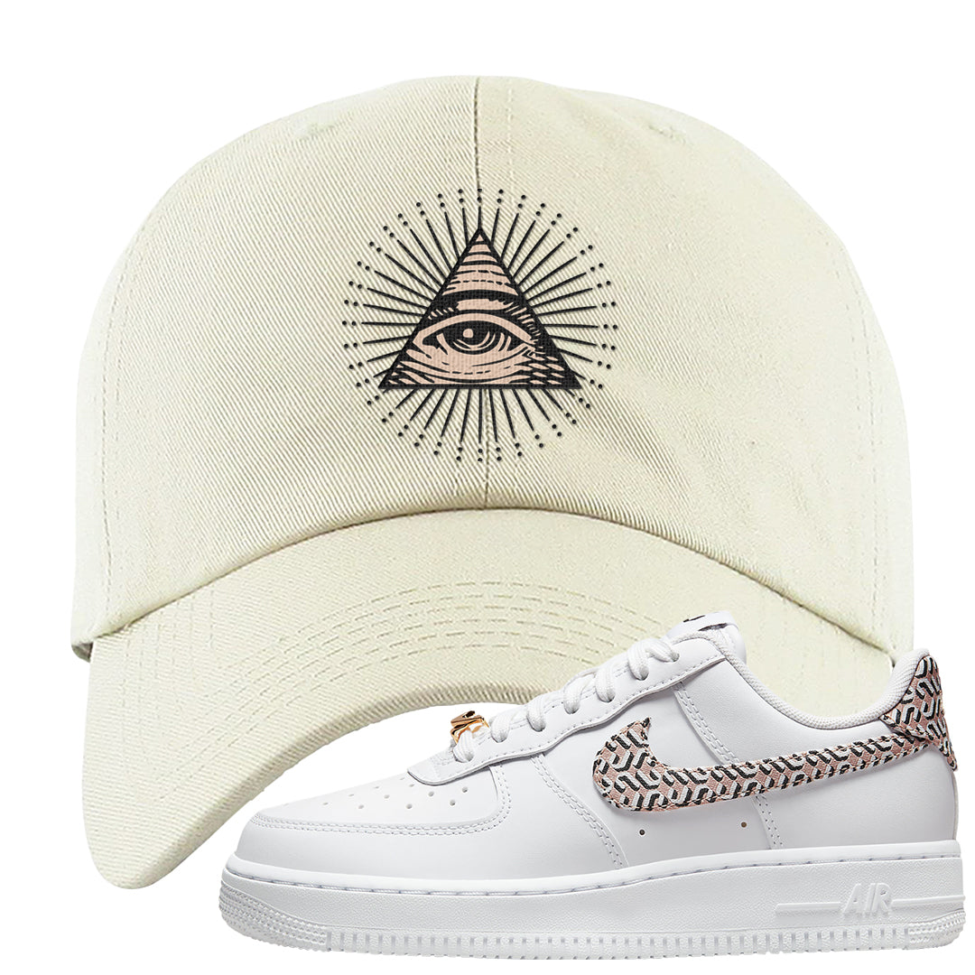 United In Victory Low 1s Dad Hat | All Seeing Eye, White