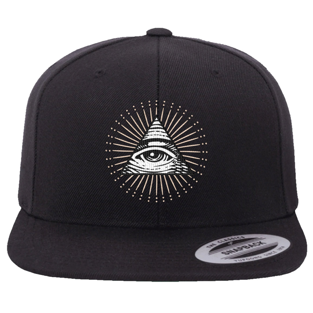 United In Victory Low 1s Snapback Hat | All Seeing Eye, Black