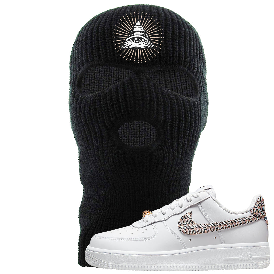 United In Victory Low 1s Ski Mask | All Seeing Eye, Black