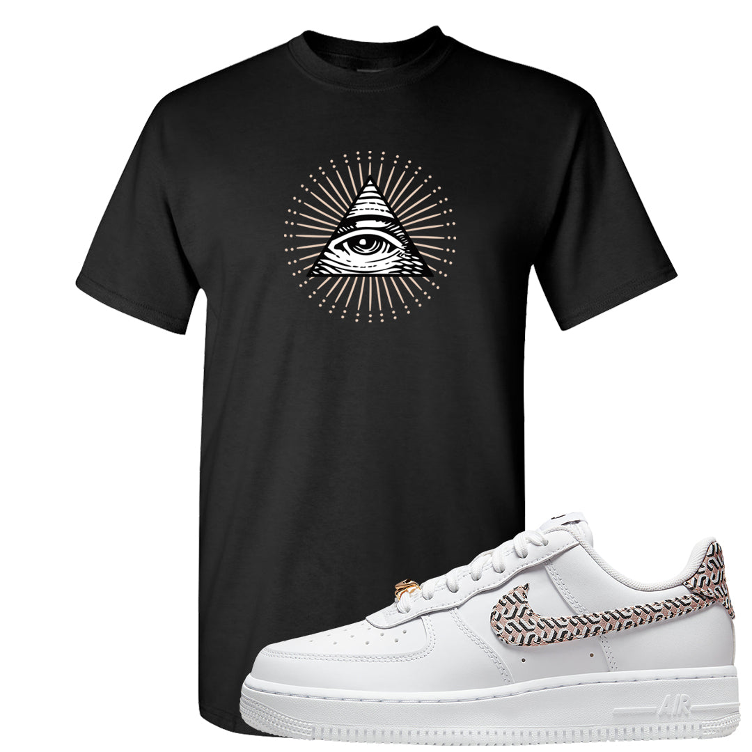 United In Victory Low 1s T Shirt | All Seeing Eye, Black