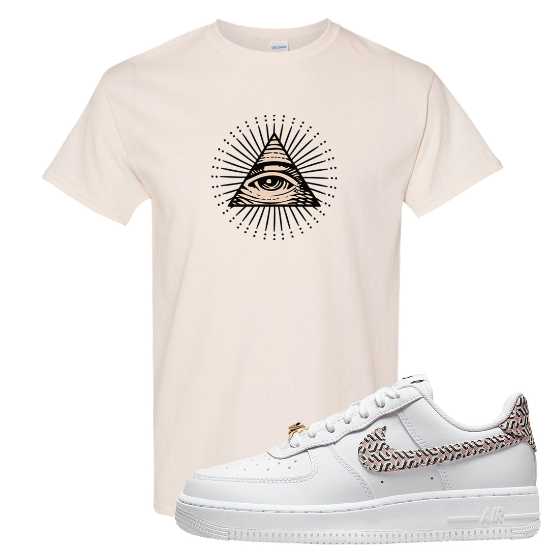 United In Victory Low 1s T Shirt | All Seeing Eye, Natural