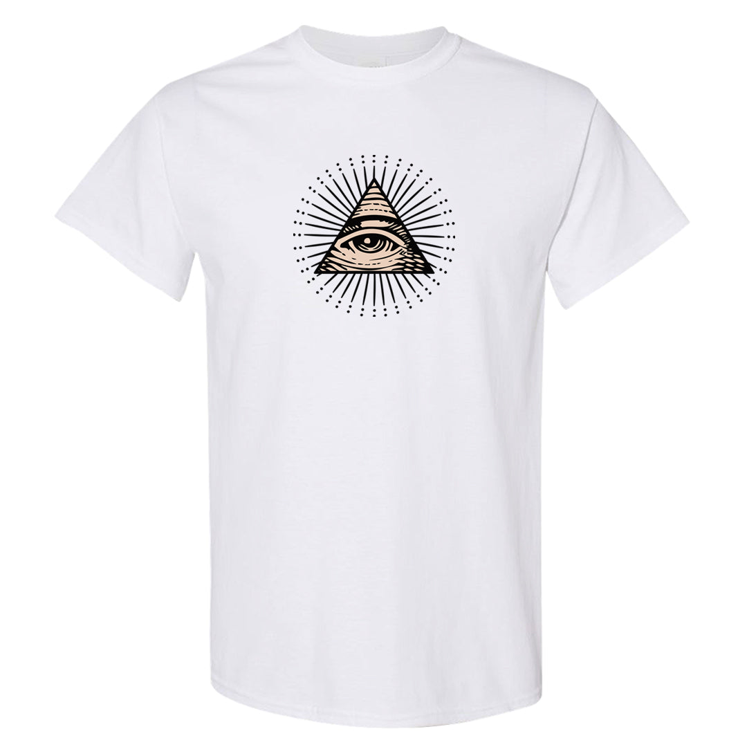 United In Victory Low 1s T Shirt | All Seeing Eye, White