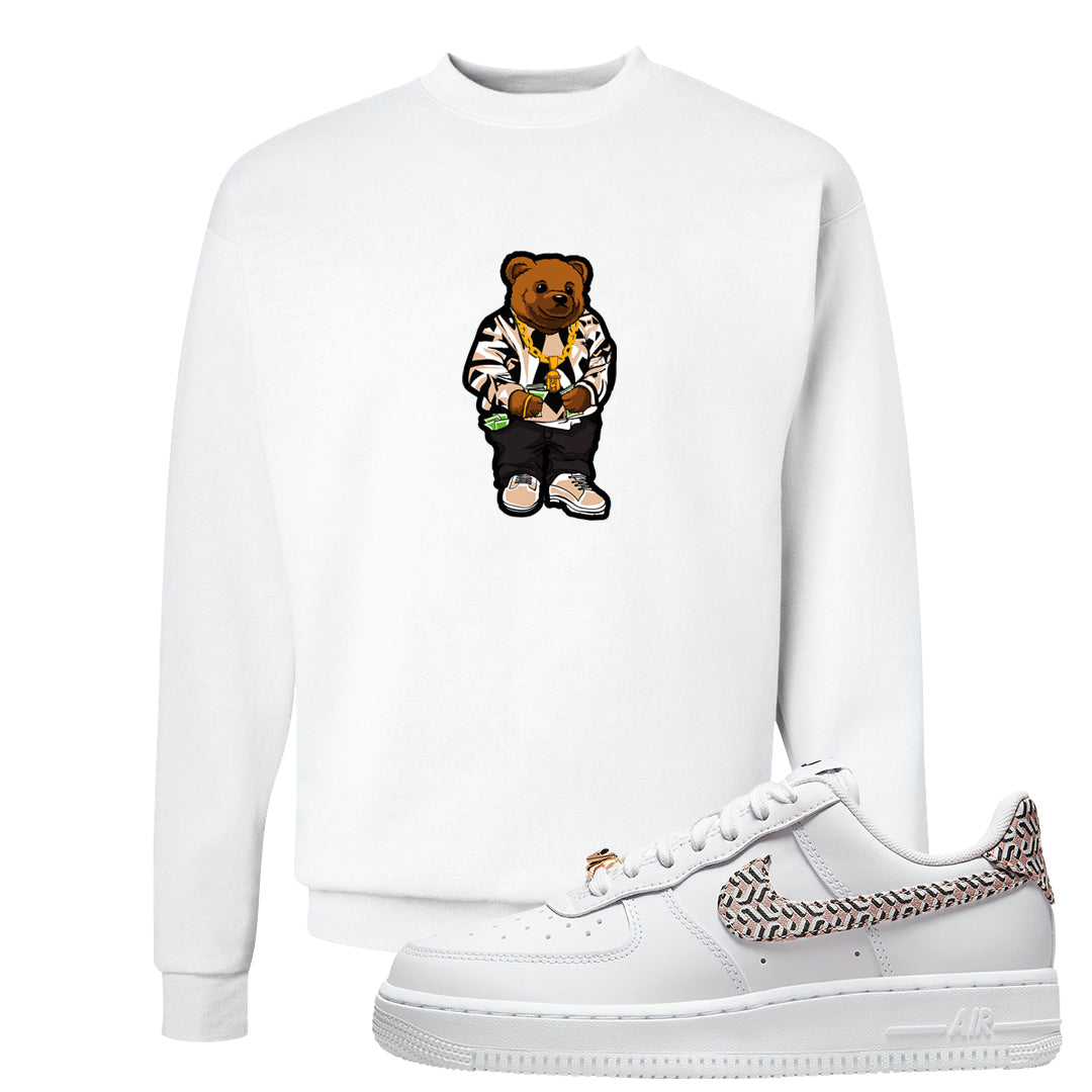 United In Victory Low 1s Crewneck Sweatshirt | Sweater Bear, White