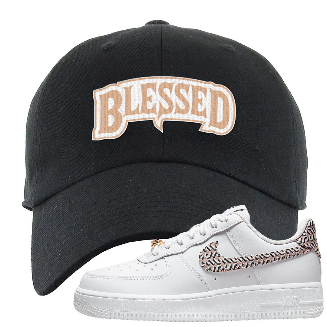 United In Victory Low 1s Dad Hat | Blessed Arch, Black