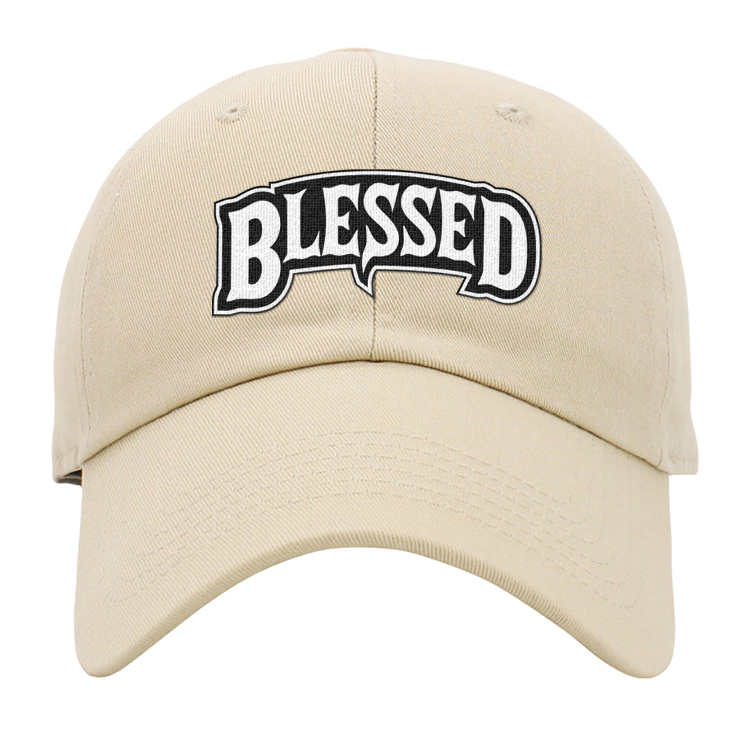 United In Victory Low 1s Dad Hat | Blessed Arch, Ivory