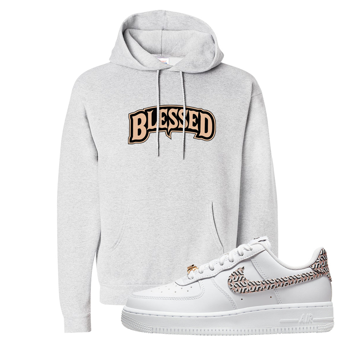 United In Victory Low 1s Hoodie | Blessed Arch, Ash