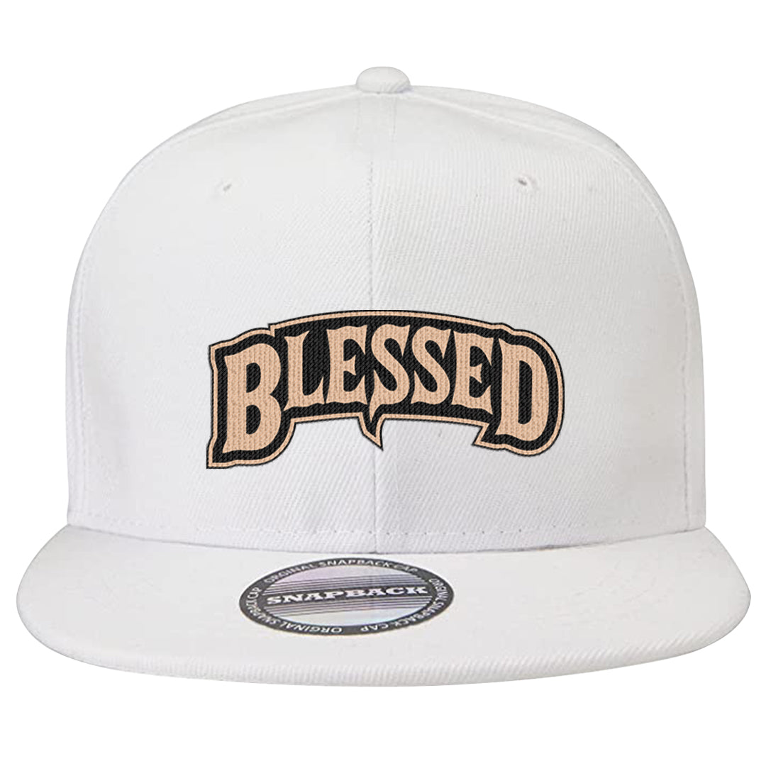 United In Victory Low 1s Snapback Hat | Blessed Arch, White