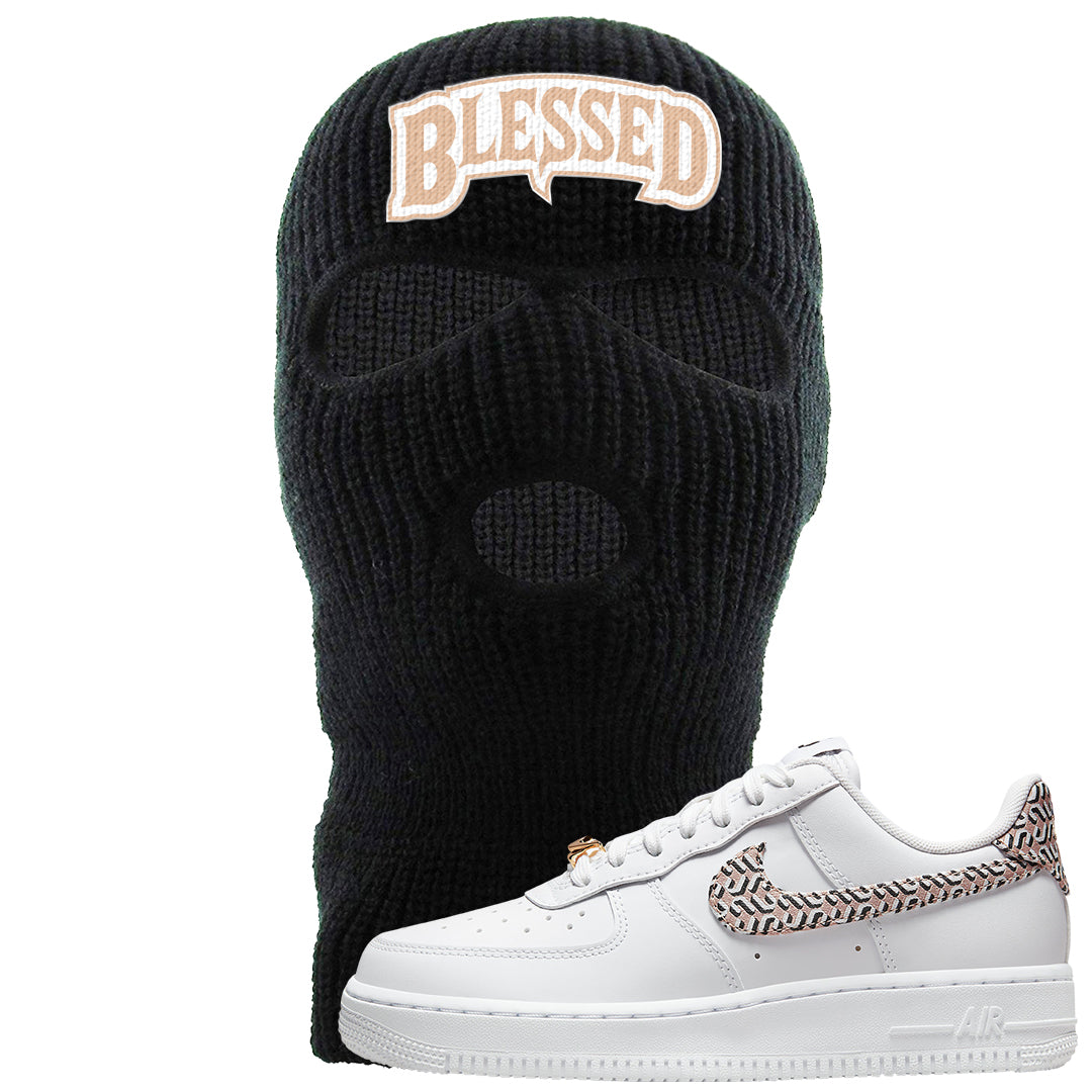 United In Victory Low 1s Ski Mask | Blessed Arch, Black