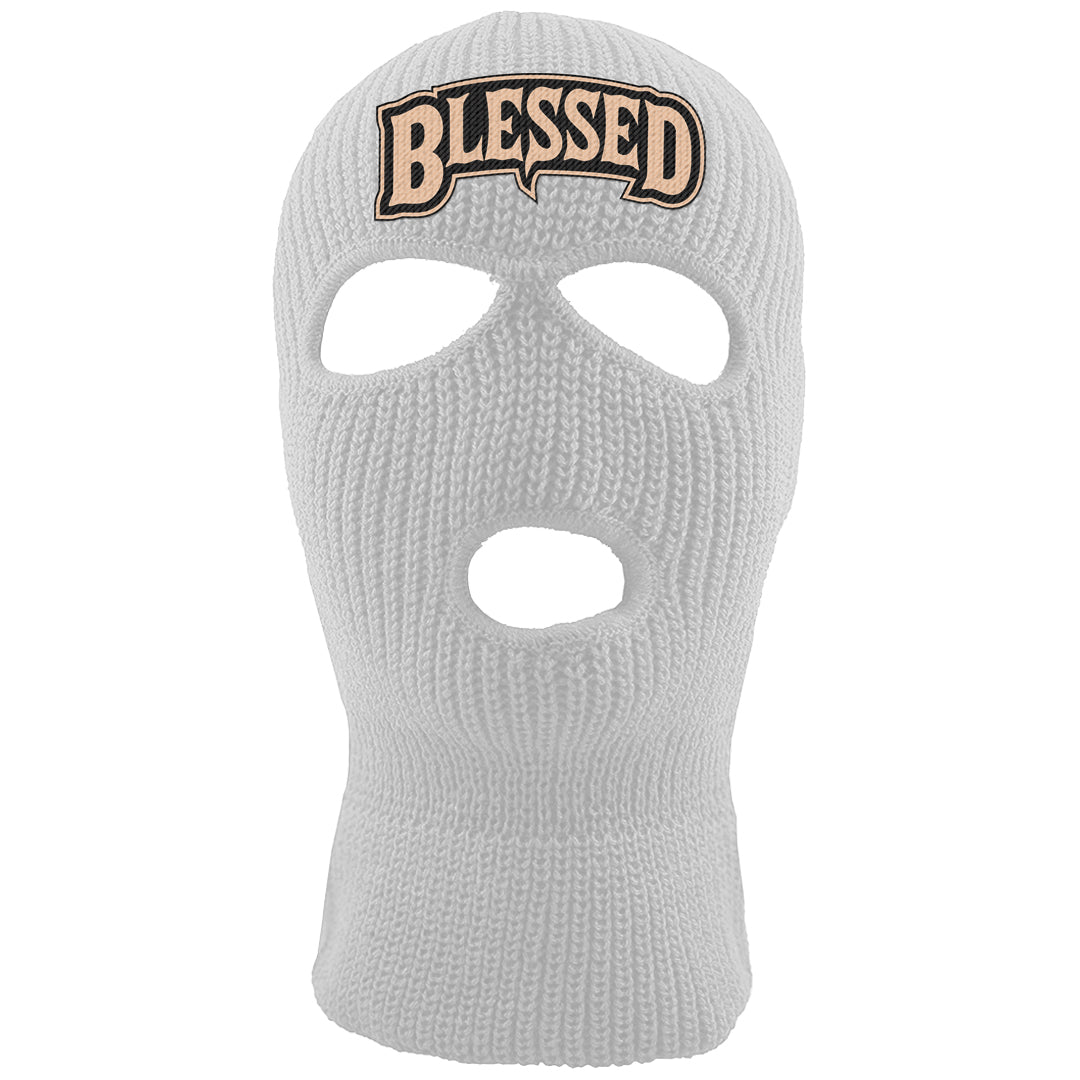 United In Victory Low 1s Ski Mask | Blessed Arch, White