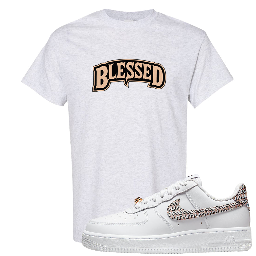 United In Victory Low 1s T Shirt | Blessed Arch, Ash