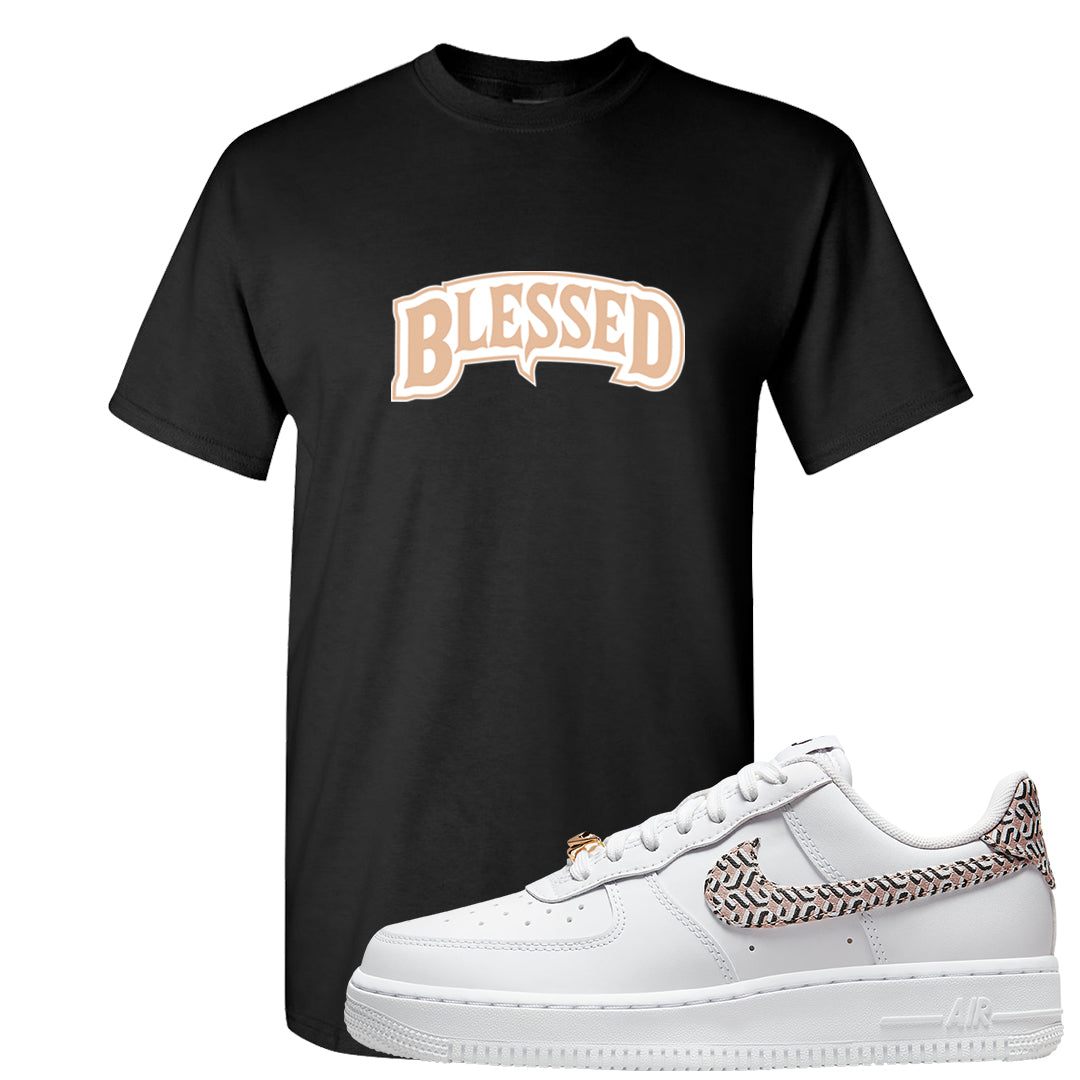 United In Victory Low 1s T Shirt | Blessed Arch, Black