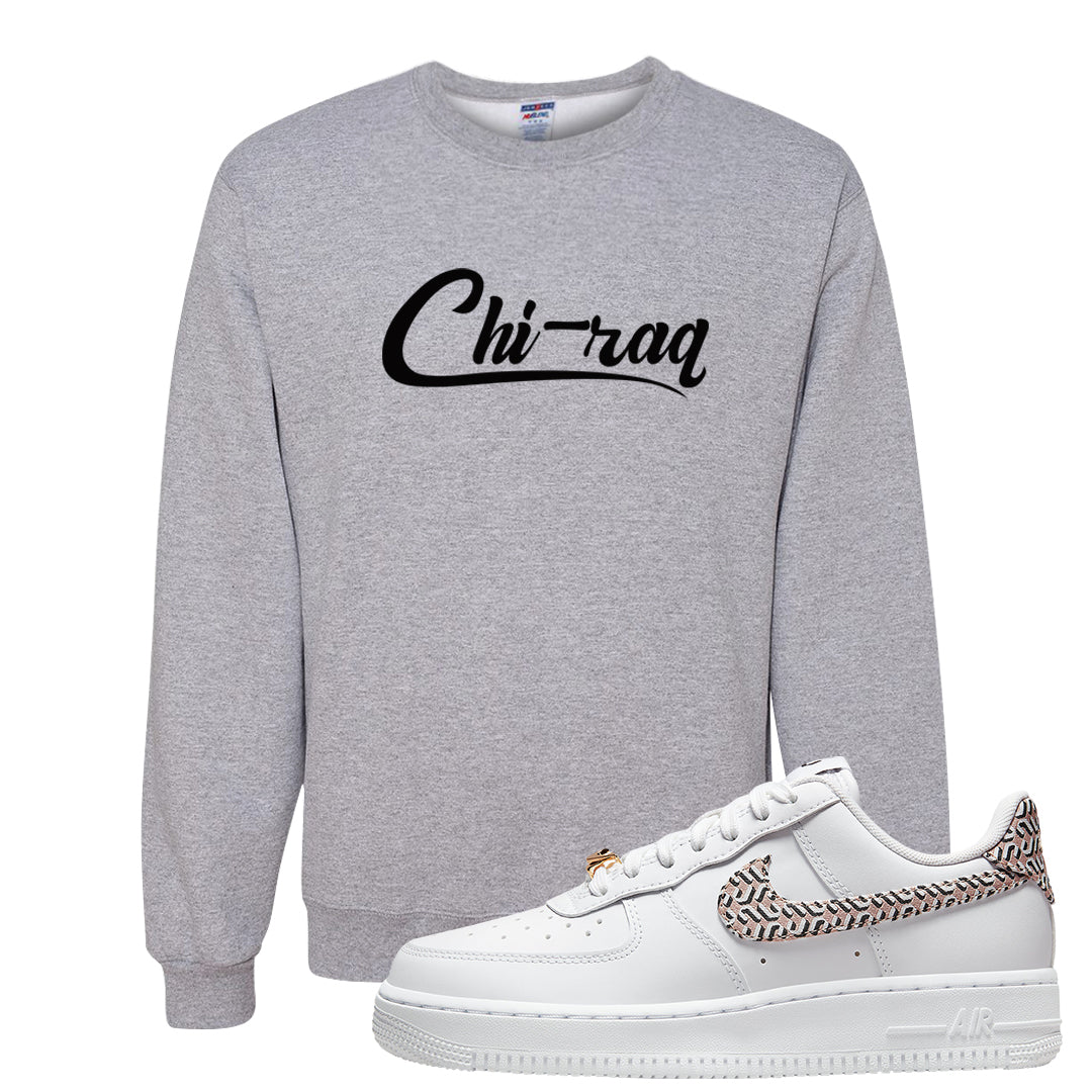 United In Victory Low 1s Crewneck Sweatshirt | Chiraq, Ash