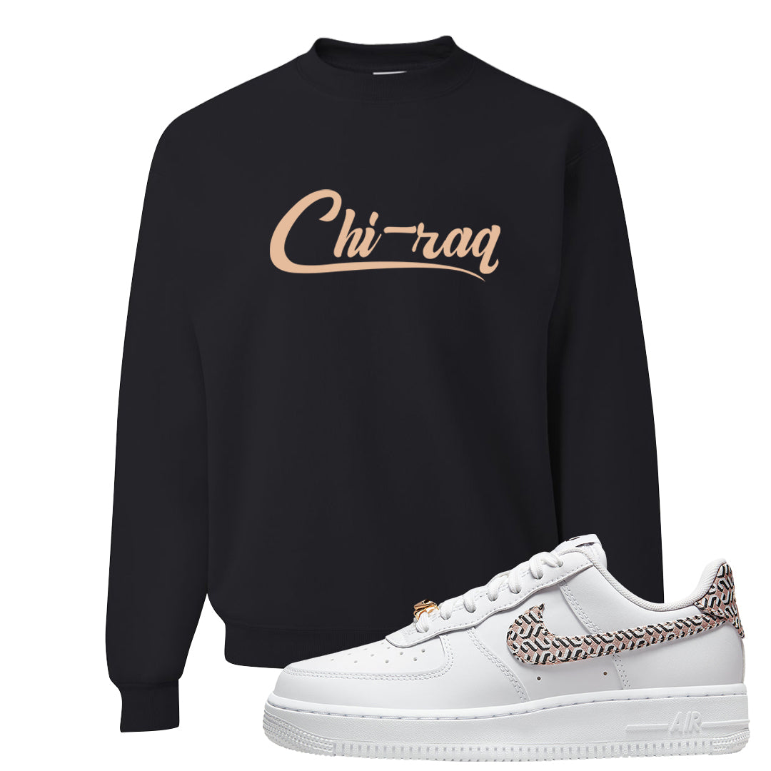 United In Victory Low 1s Crewneck Sweatshirt | Chiraq, Black