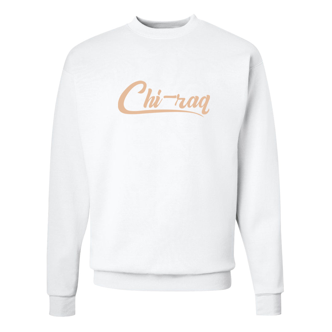 United In Victory Low 1s Crewneck Sweatshirt | Chiraq, White