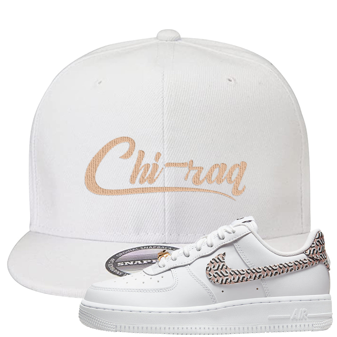 United In Victory Low 1s Snapback Hat | Chiraq, White