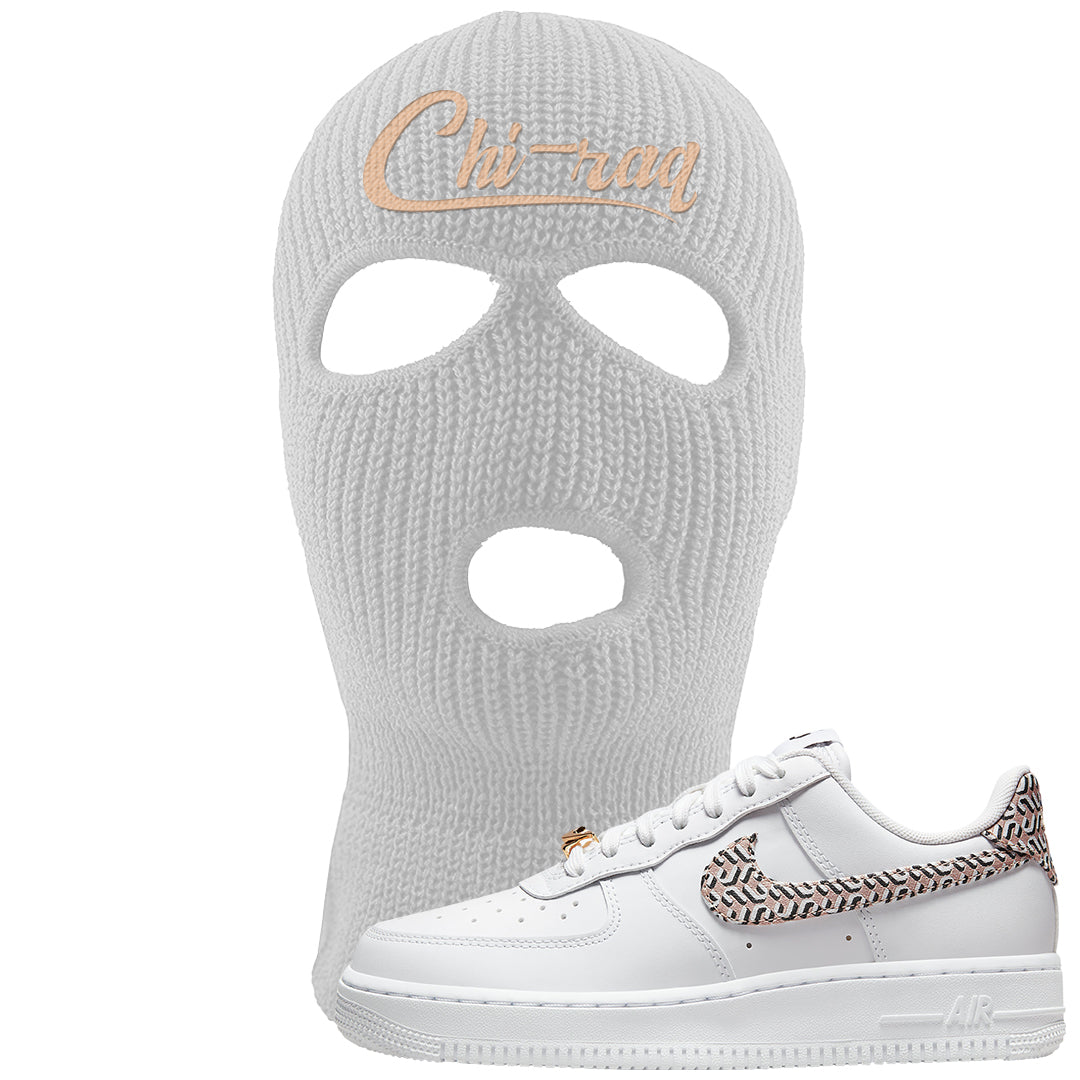 United In Victory Low 1s Ski Mask | Chiraq, White