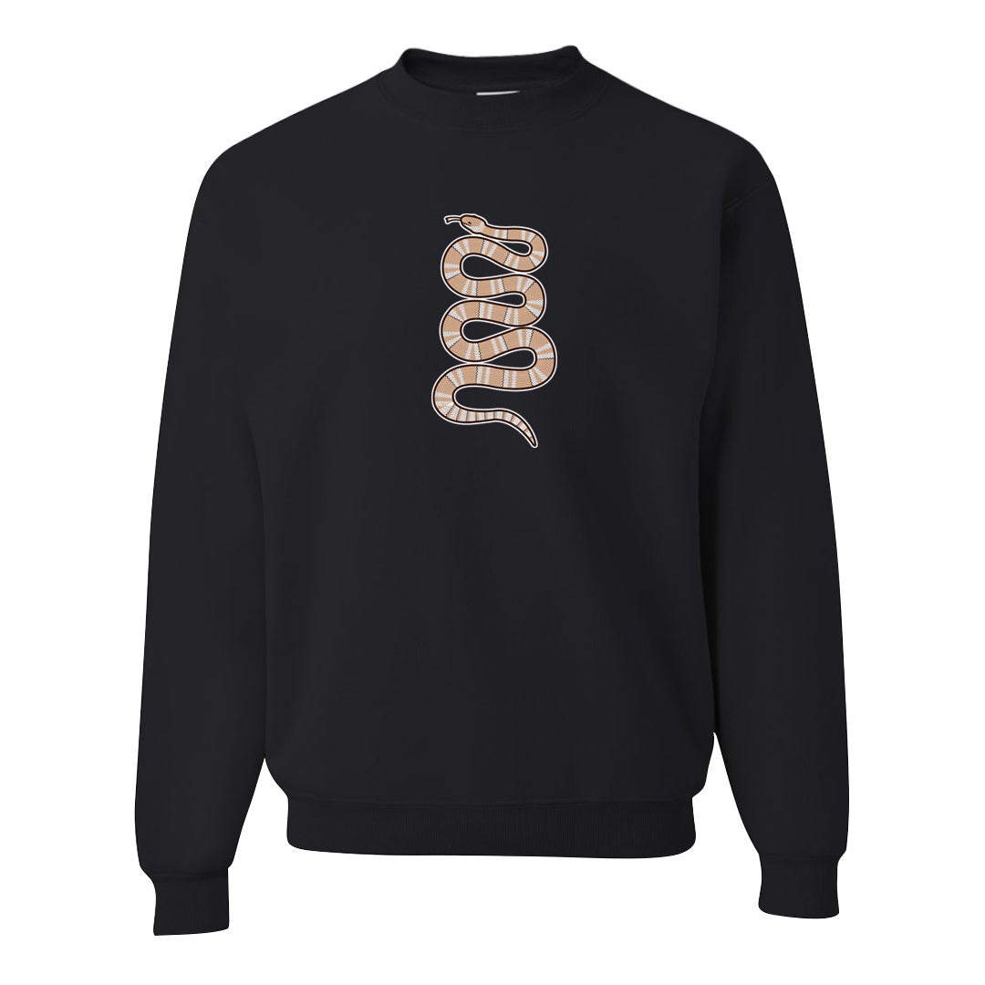 United In Victory Low 1s Crewneck Sweatshirt | Coiled Snake, Black