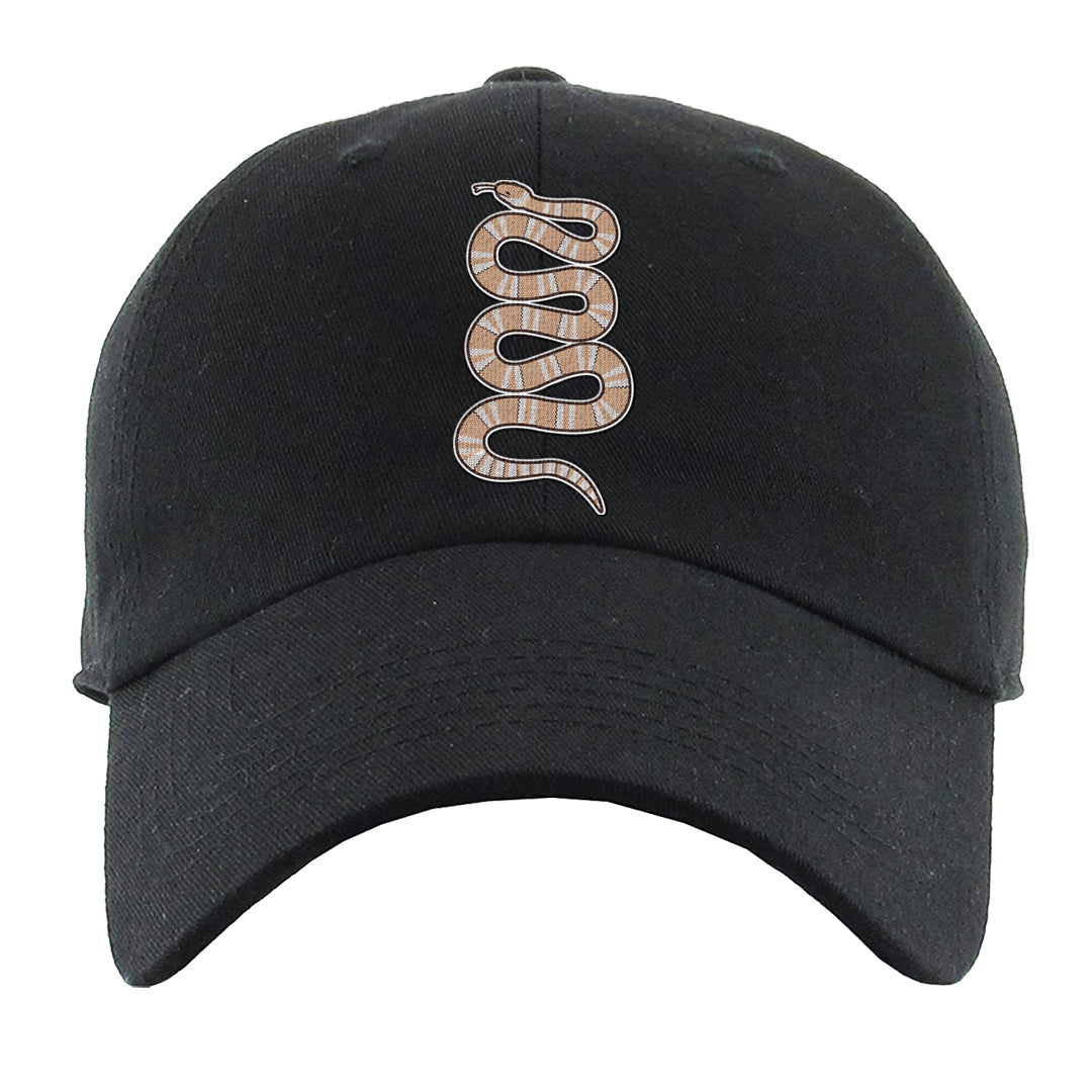 United In Victory Low 1s Dad Hat | Coiled Snake, Black