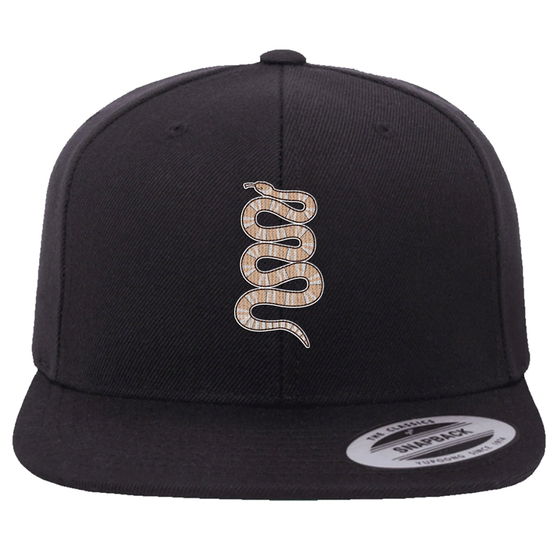 United In Victory Low 1s Snapback Hat | Coiled Snake, Black