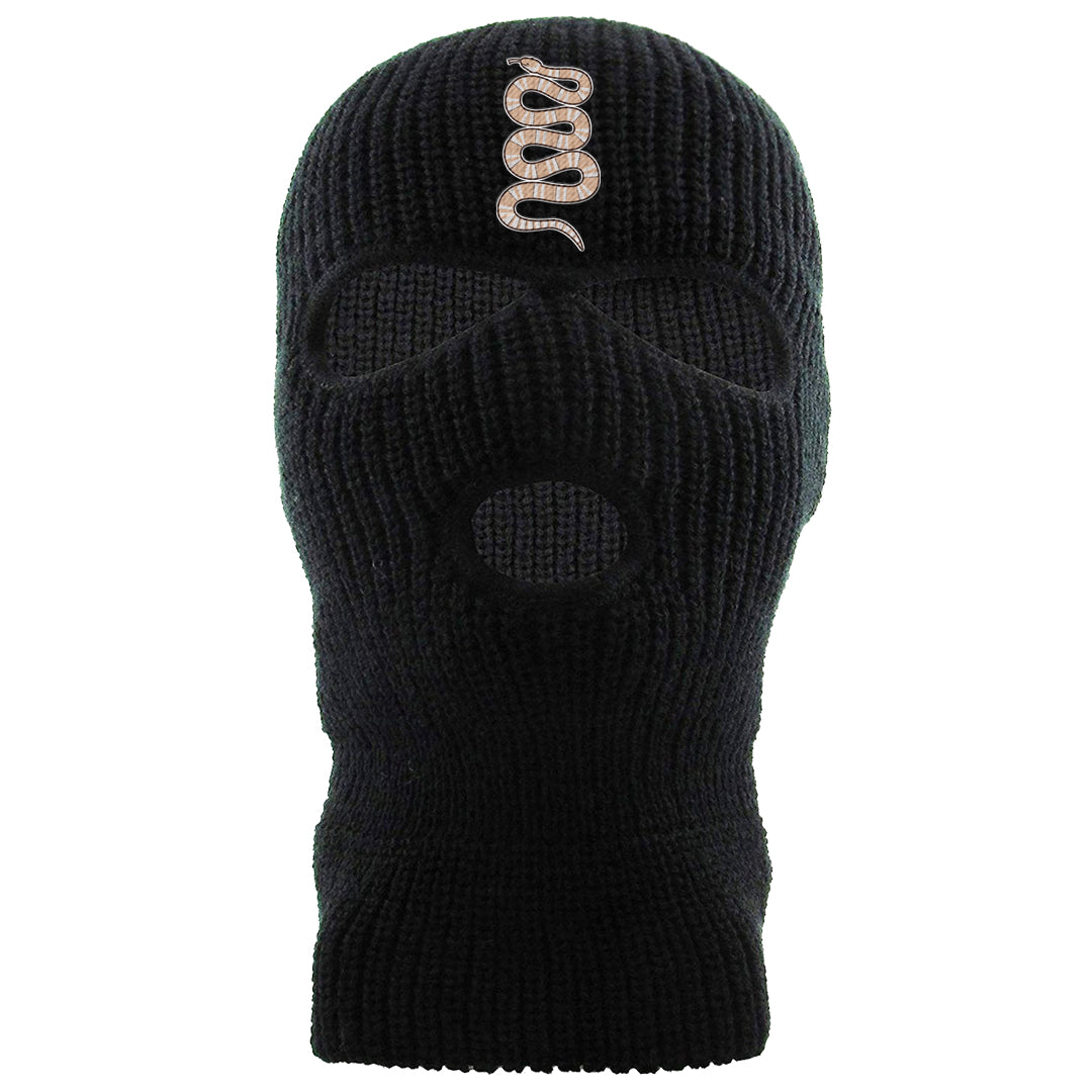 United In Victory Low 1s Ski Mask | Coiled Snake, Black