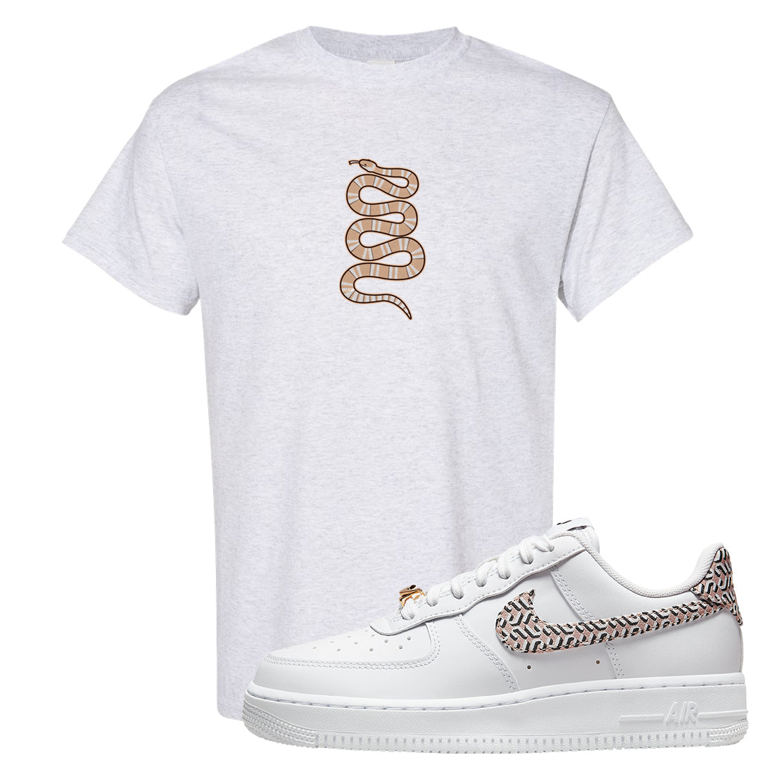 United In Victory Low 1s T Shirt | Coiled Snake, Ash